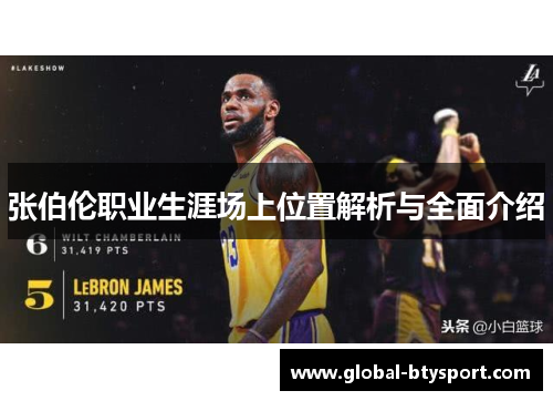 张伯伦职业生涯场上位置解析与全面介绍